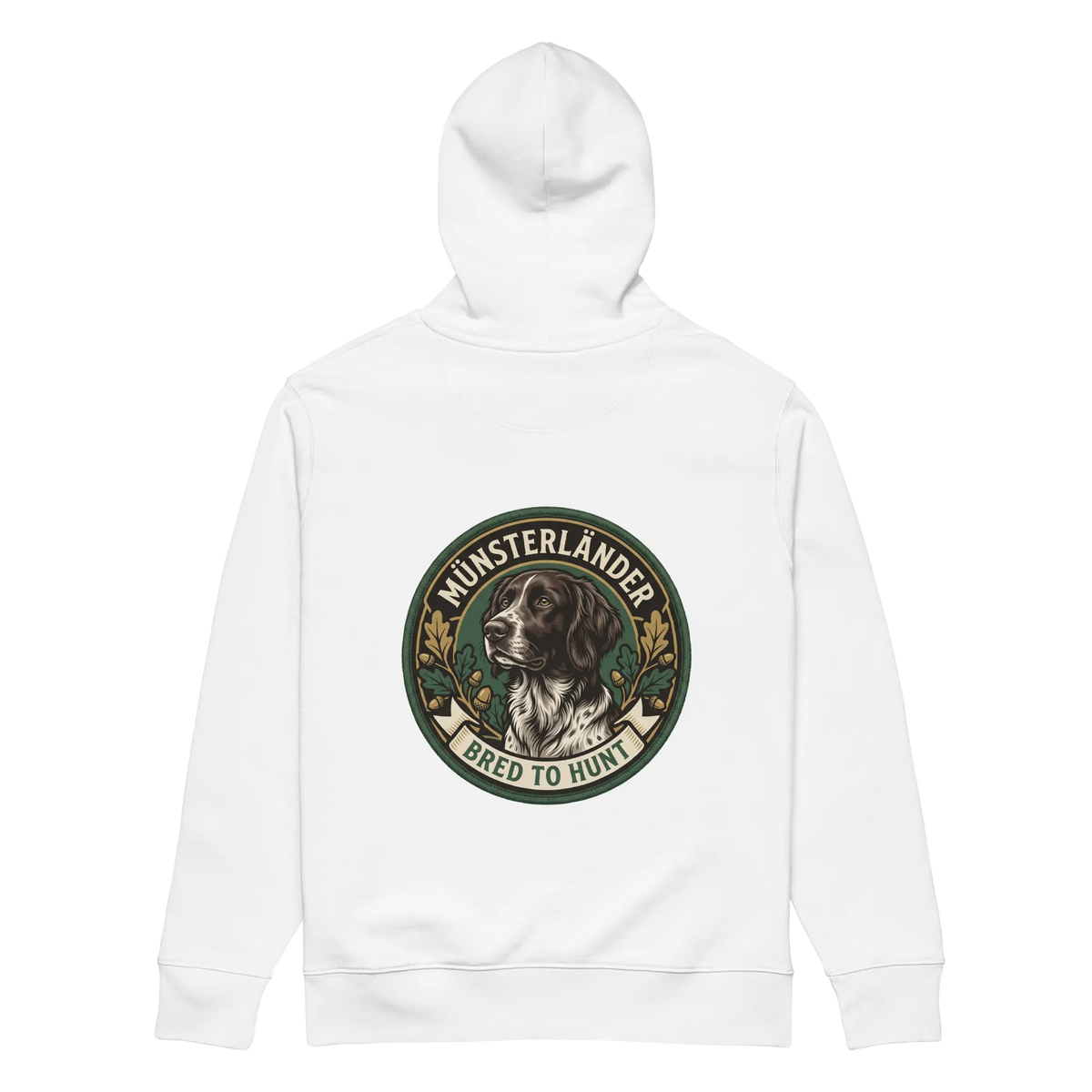 Münsterländer - Hoodie aus Bio Baumwolle
