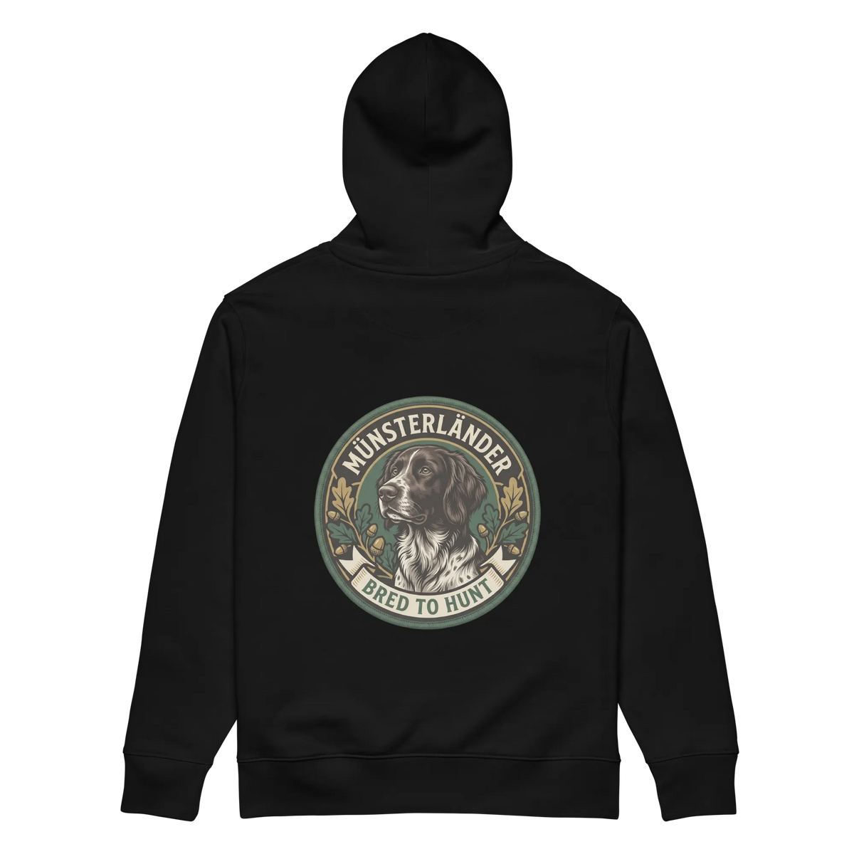 Münsterländer - Hoodie aus Bio Baumwolle
