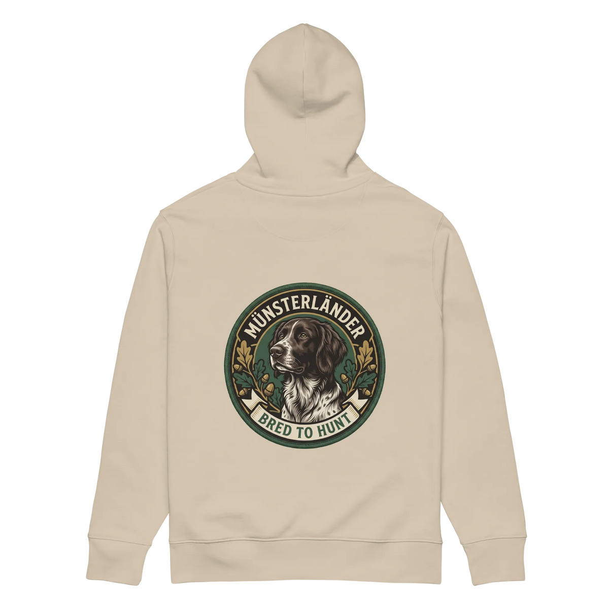 Münsterländer - Hoodie aus Bio Baumwolle