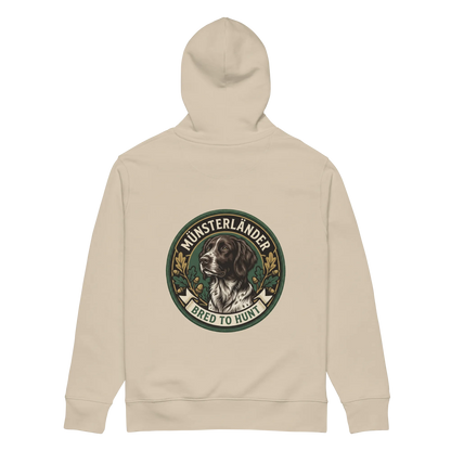 Münsterländer - Hoodie aus Bio Baumwolle