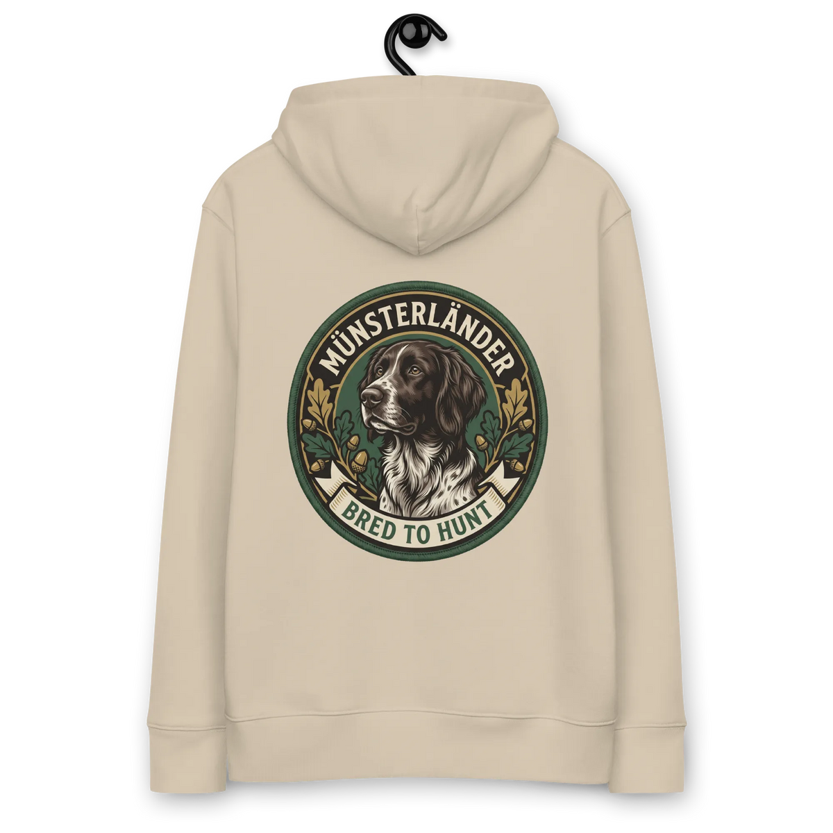 Münsterländer - Hoodie aus Bio Baumwolle