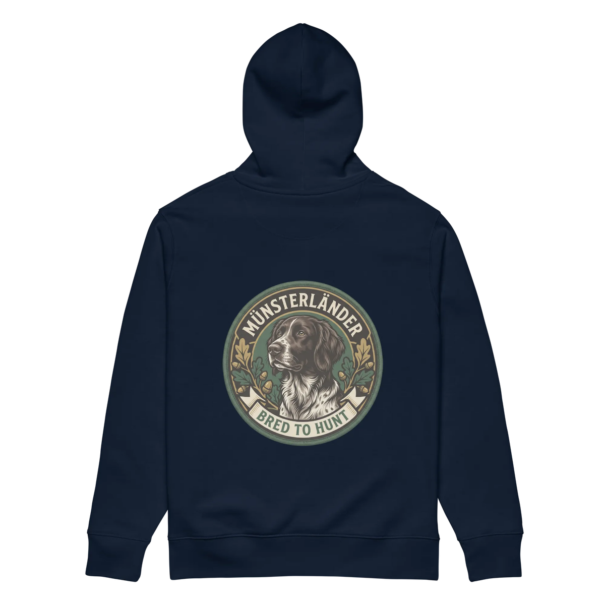 Münsterländer - Hoodie aus Bio Baumwolle
