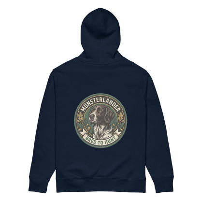 Münsterländer - Hoodie aus Bio Baumwolle