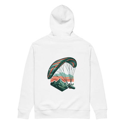 Paragliding Mountain 2 - Hoodie aus Bio Baumwolle