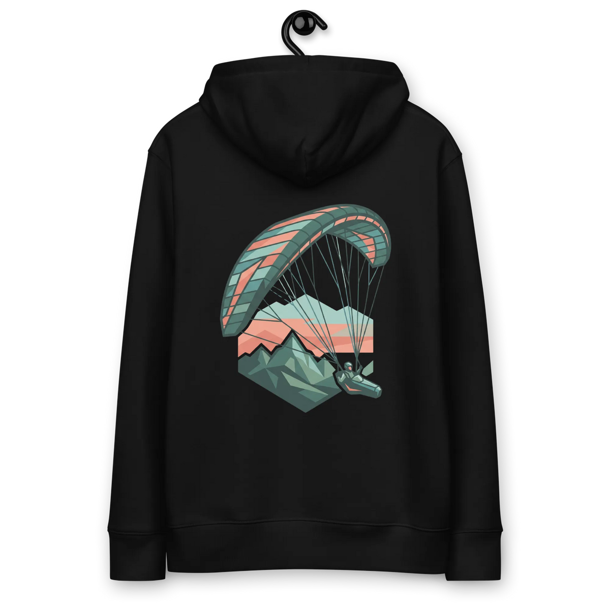 Paragliding Mountain 2 - Hoodie aus Bio Baumwolle