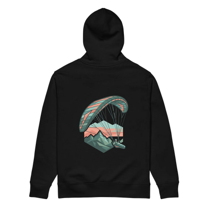 Paragliding Mountain 2 - Hoodie aus Bio Baumwolle