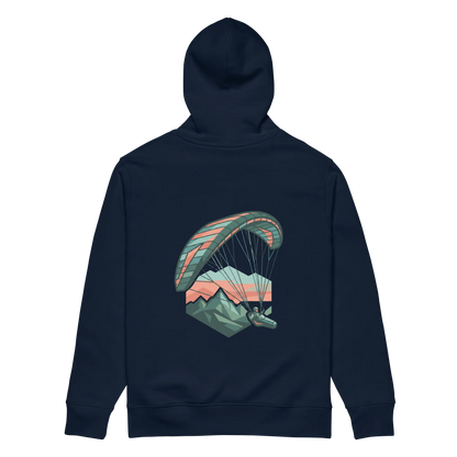Paragliding Mountain 2 - Hoodie aus Bio Baumwolle