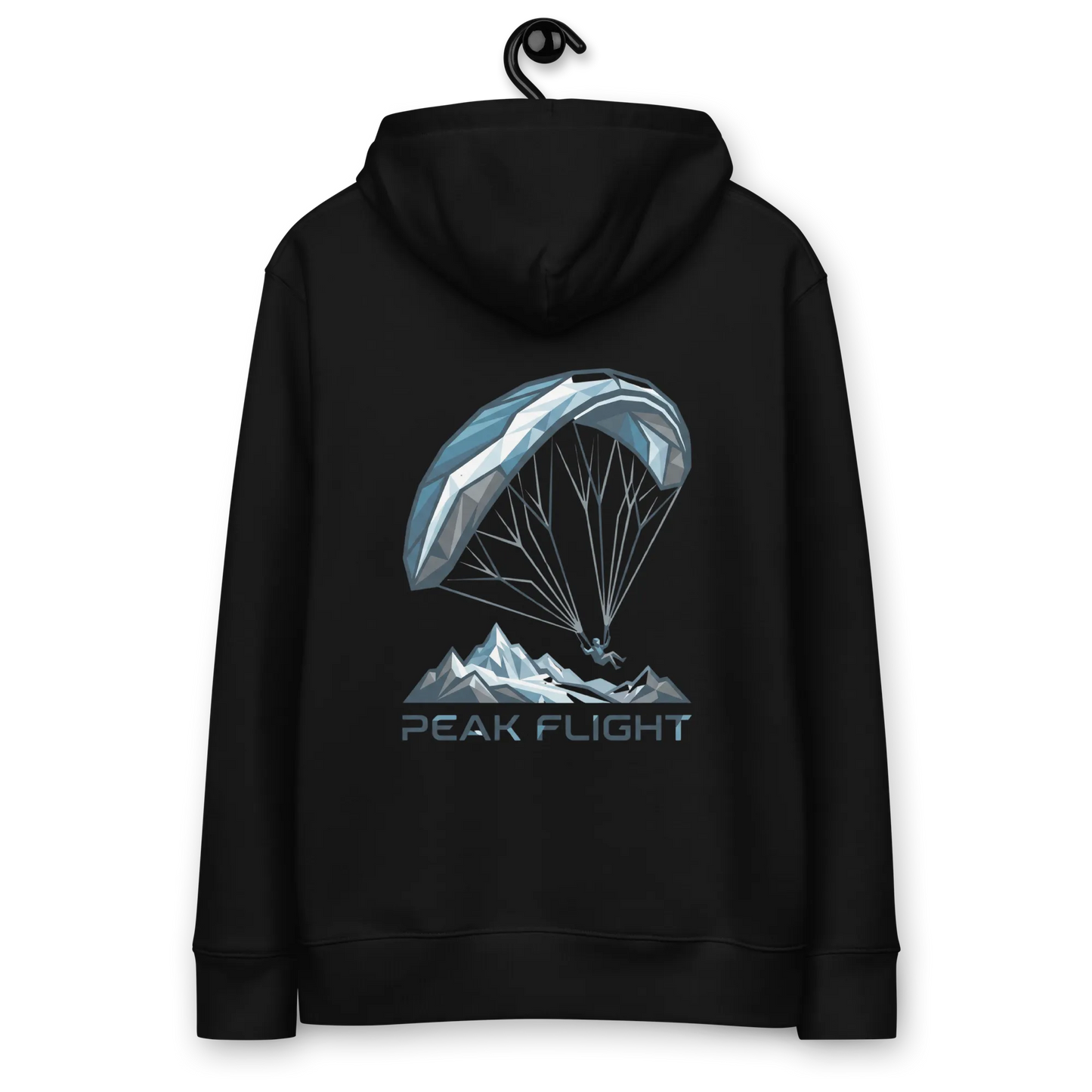 Paragliding Peak - Hoodie aus Bio Baumwolle