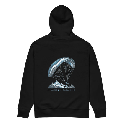 Paragliding Peak - Hoodie aus Bio Baumwolle