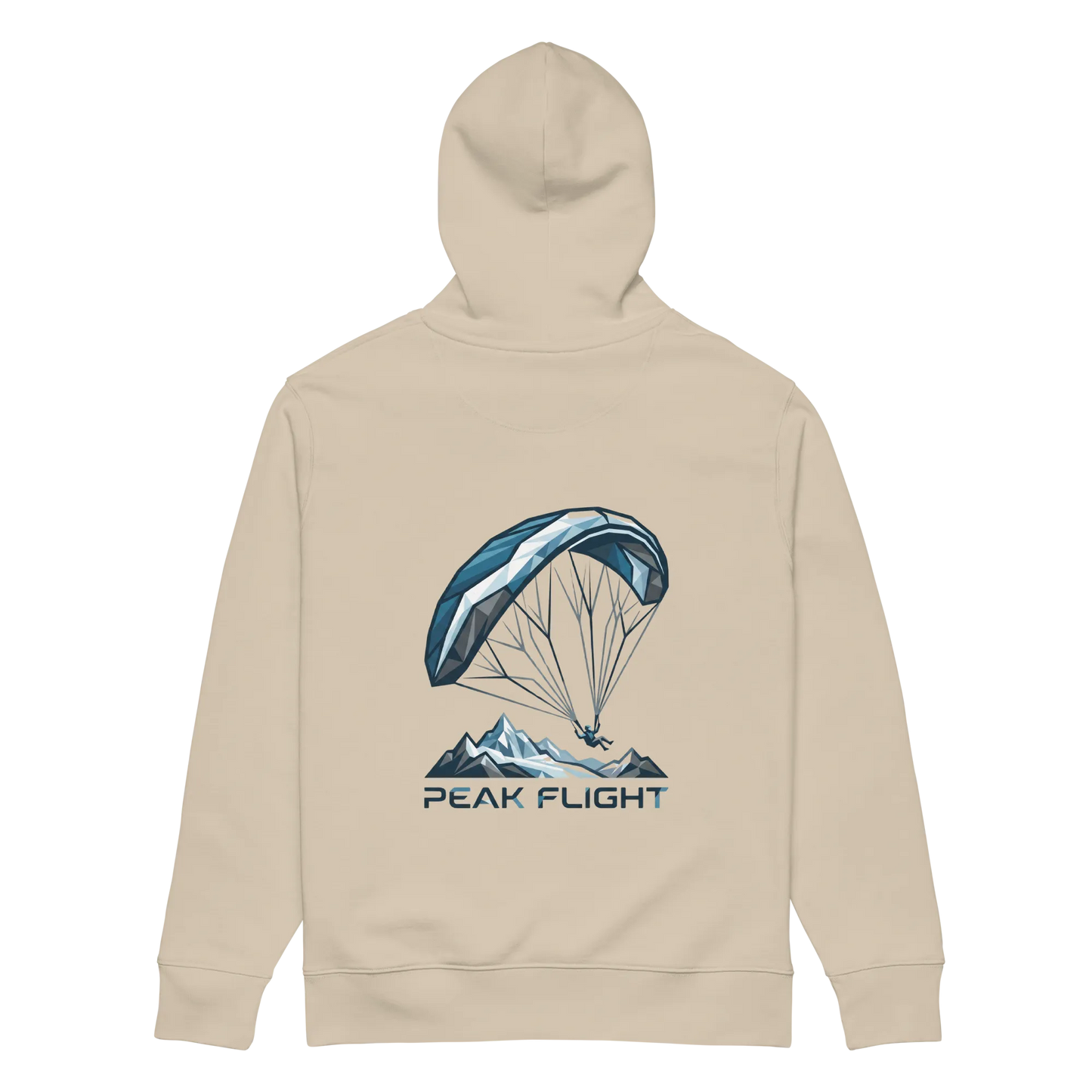 Paragliding Peak - Hoodie aus Bio Baumwolle