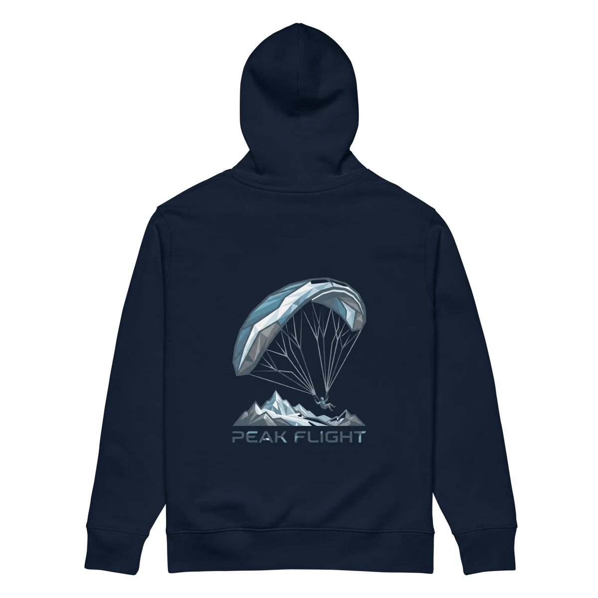 Paragliding Peak - Hoodie aus Bio Baumwolle