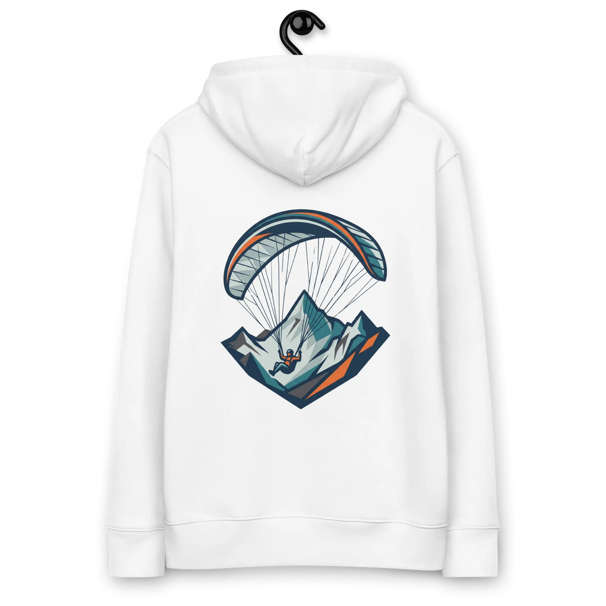 Paragliding Ice -  Hoodie aus Bio Baumwolle