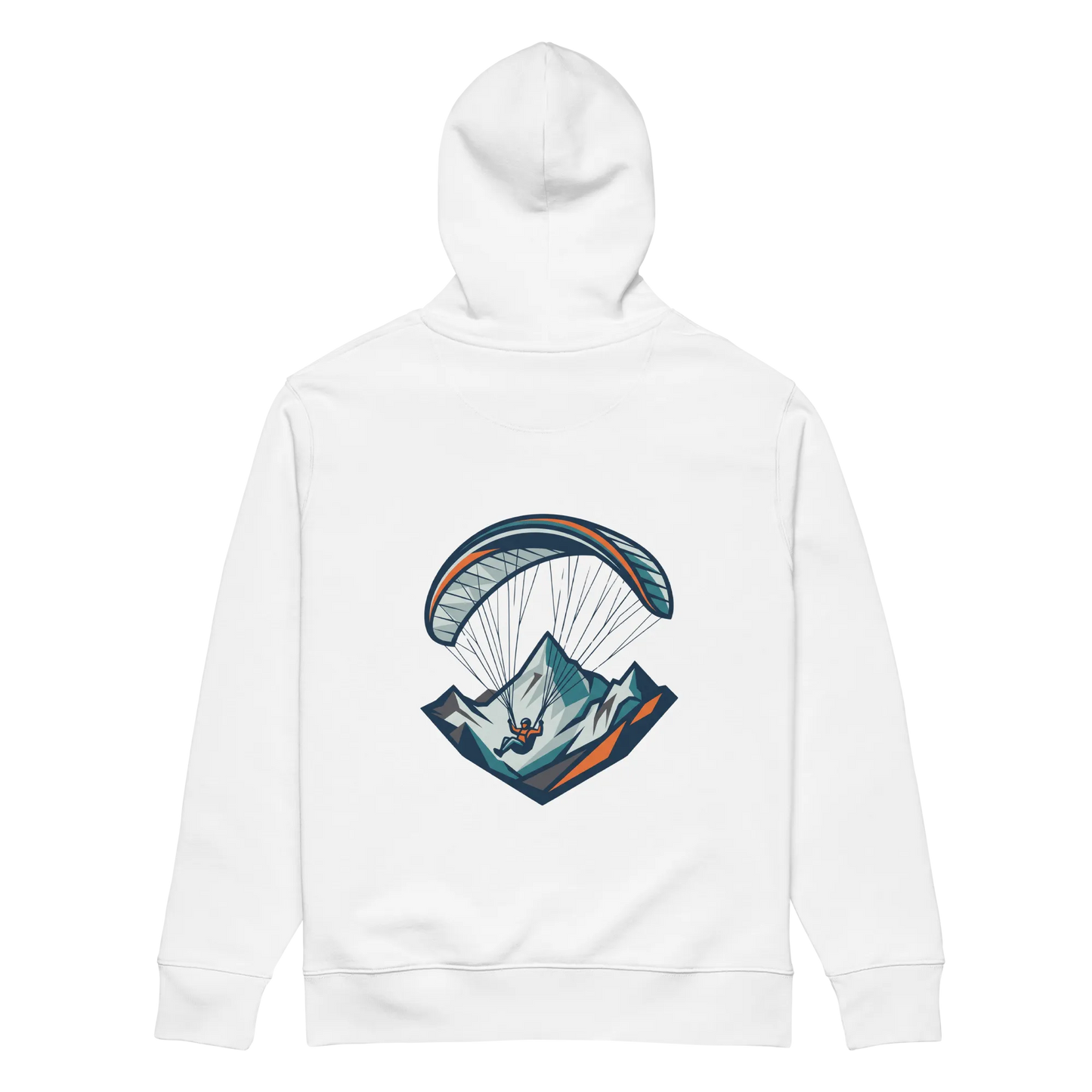 Paragliding Ice -  Hoodie aus Bio Baumwolle