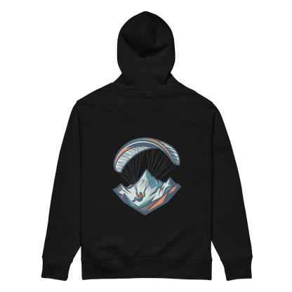 Paragliding Ice -  Hoodie aus Bio Baumwolle