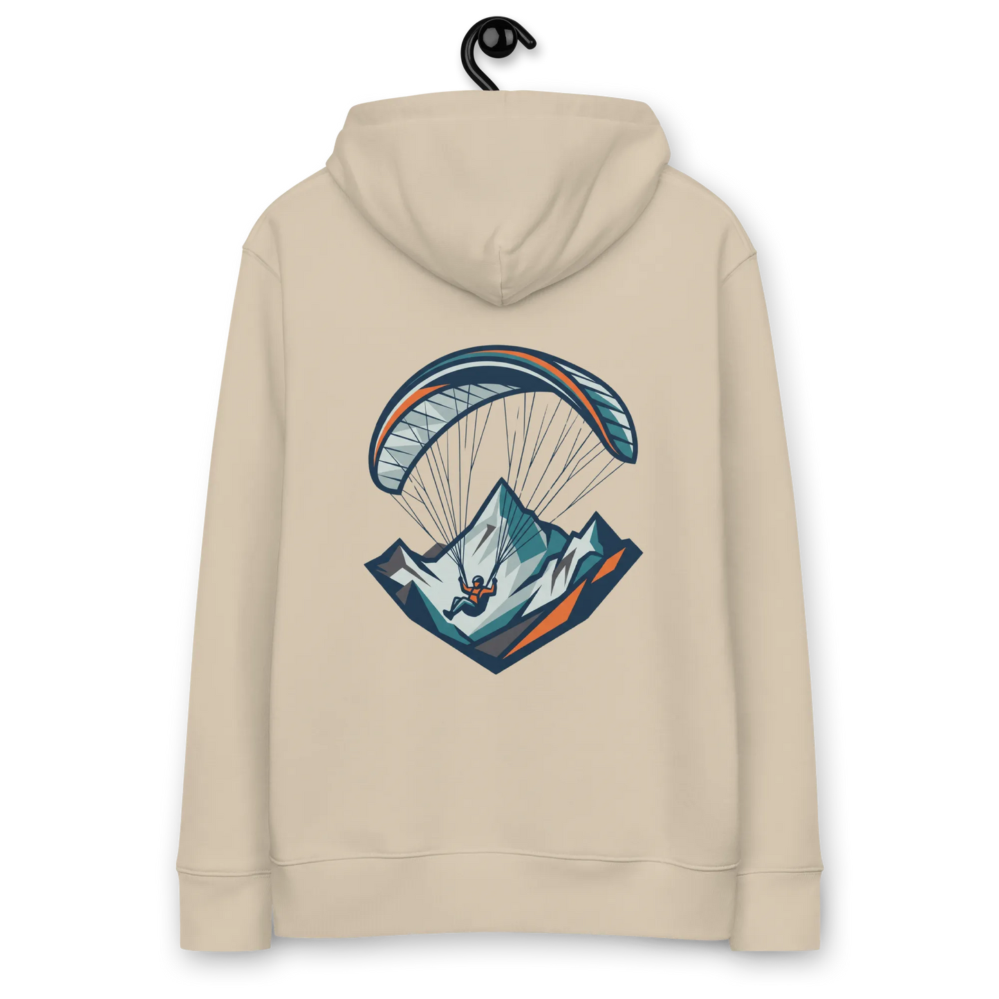 Paragliding Ice -  Hoodie aus Bio Baumwolle