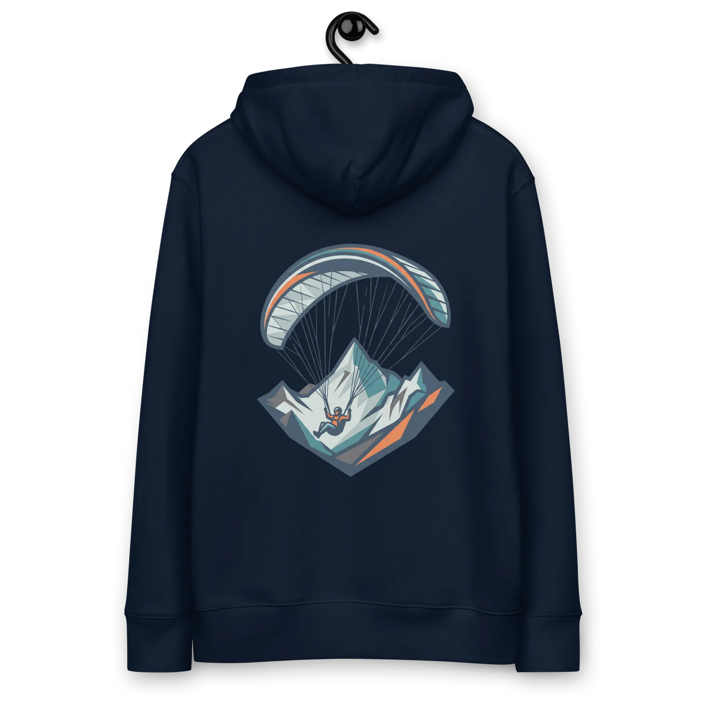 Paragliding Ice -  Hoodie aus Bio Baumwolle