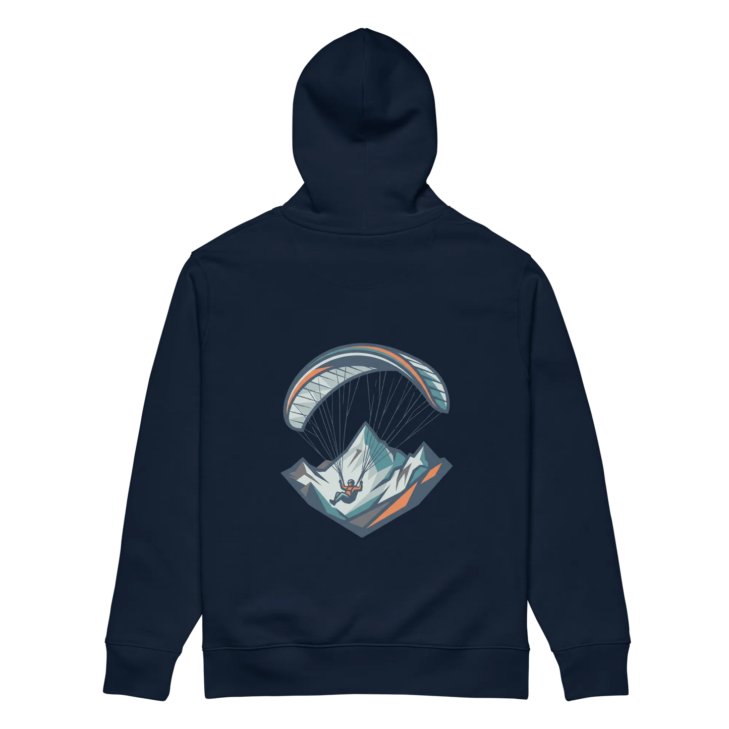 Paragliding Ice -  Hoodie aus Bio Baumwolle