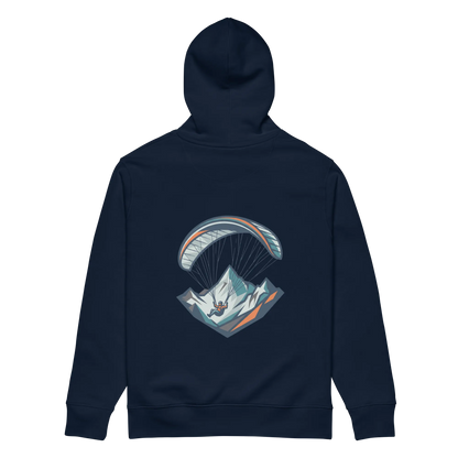 Paragliding Ice -  Hoodie aus Bio Baumwolle