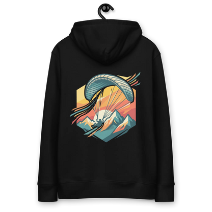 Paragliding View - Hoodie aus Bio Baumwolle