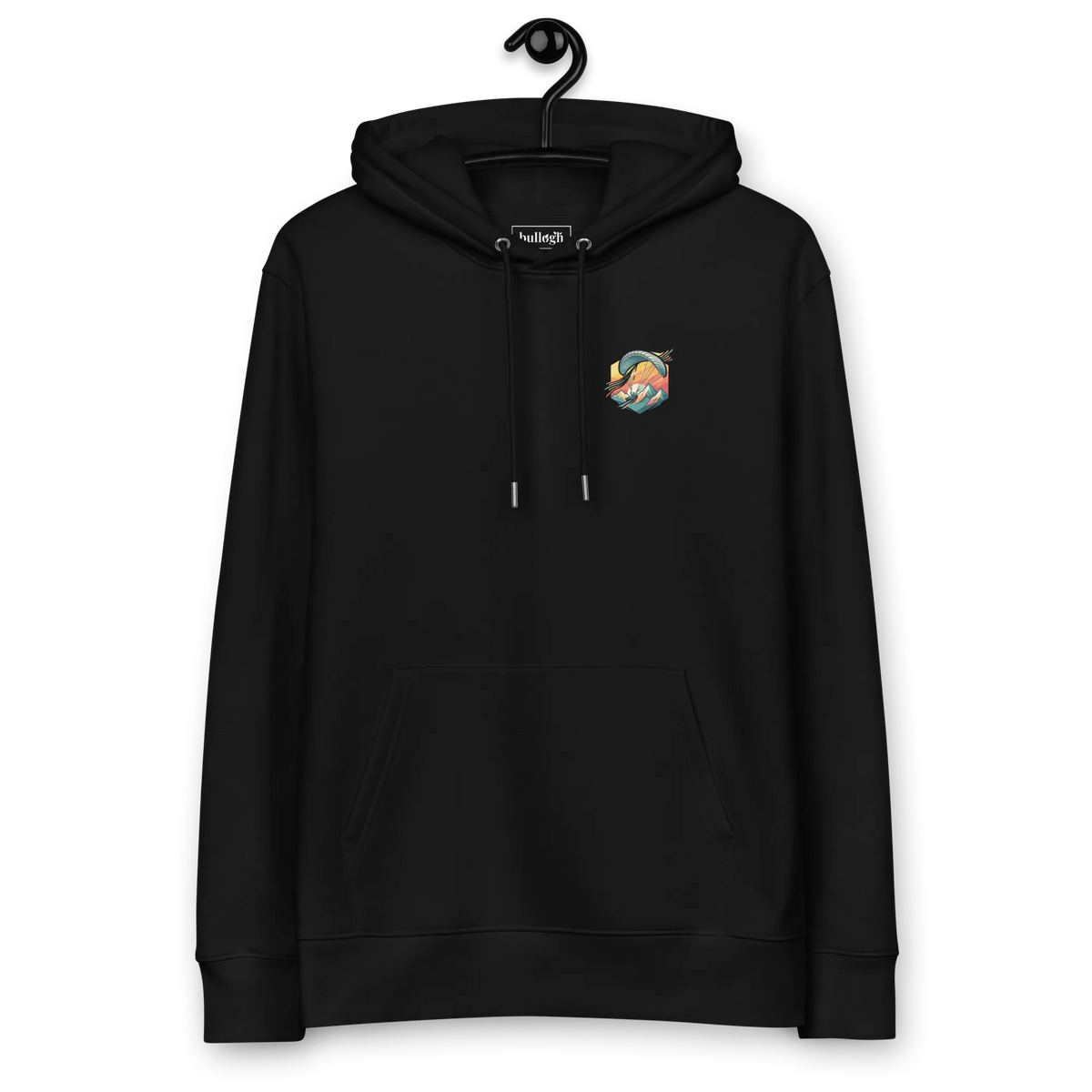 Paragliding View - Hoodie aus Bio Baumwolle