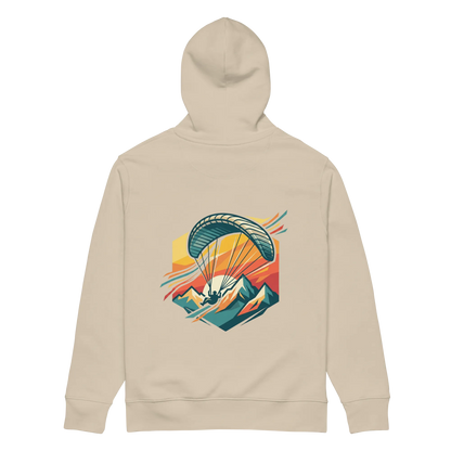 Paragliding View - Hoodie aus Bio Baumwolle
