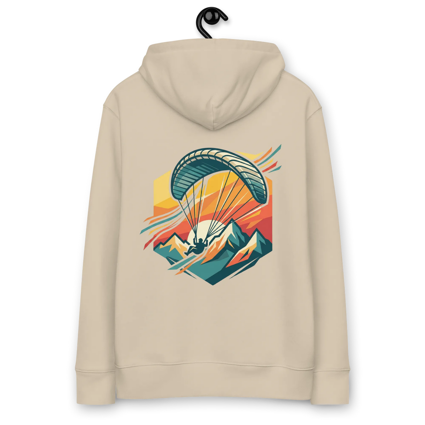 Paragliding View - Hoodie aus Bio Baumwolle