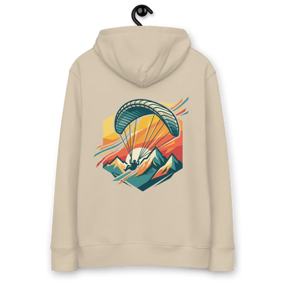 Paragliding View - Hoodie aus Bio Baumwolle