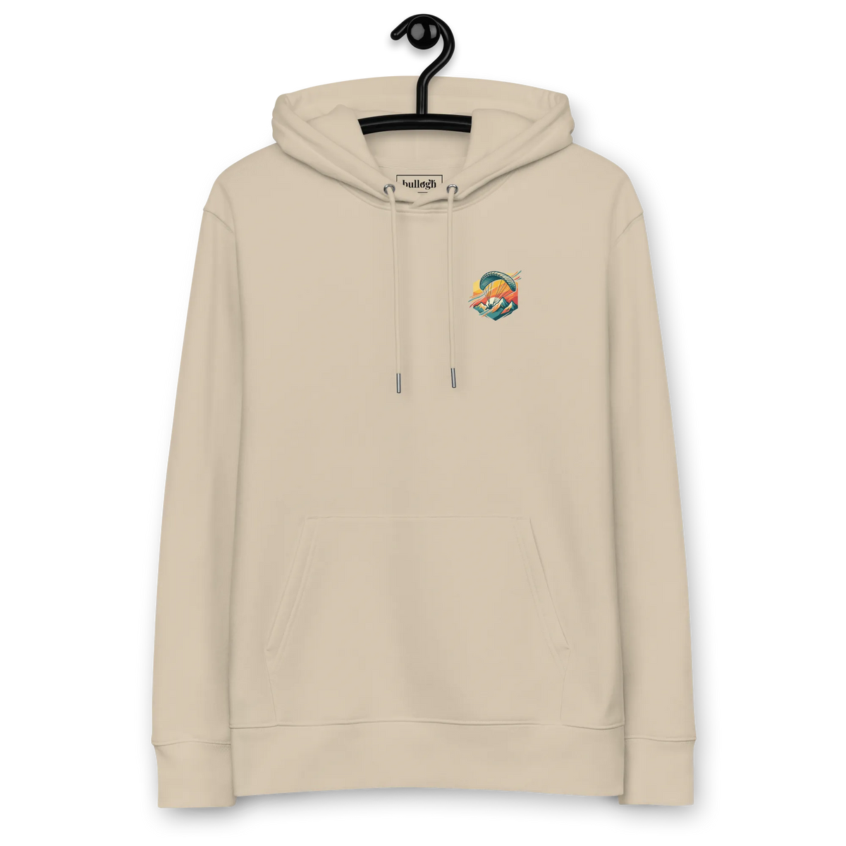Paragliding View - Hoodie aus Bio Baumwolle