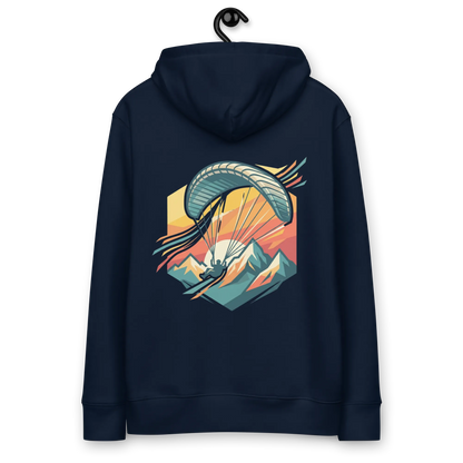 Paragliding View - Hoodie aus Bio Baumwolle