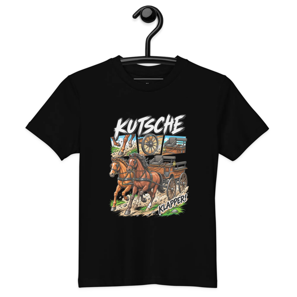 Kutsche - Kinder T-Shirts aus Bio Baumwolle