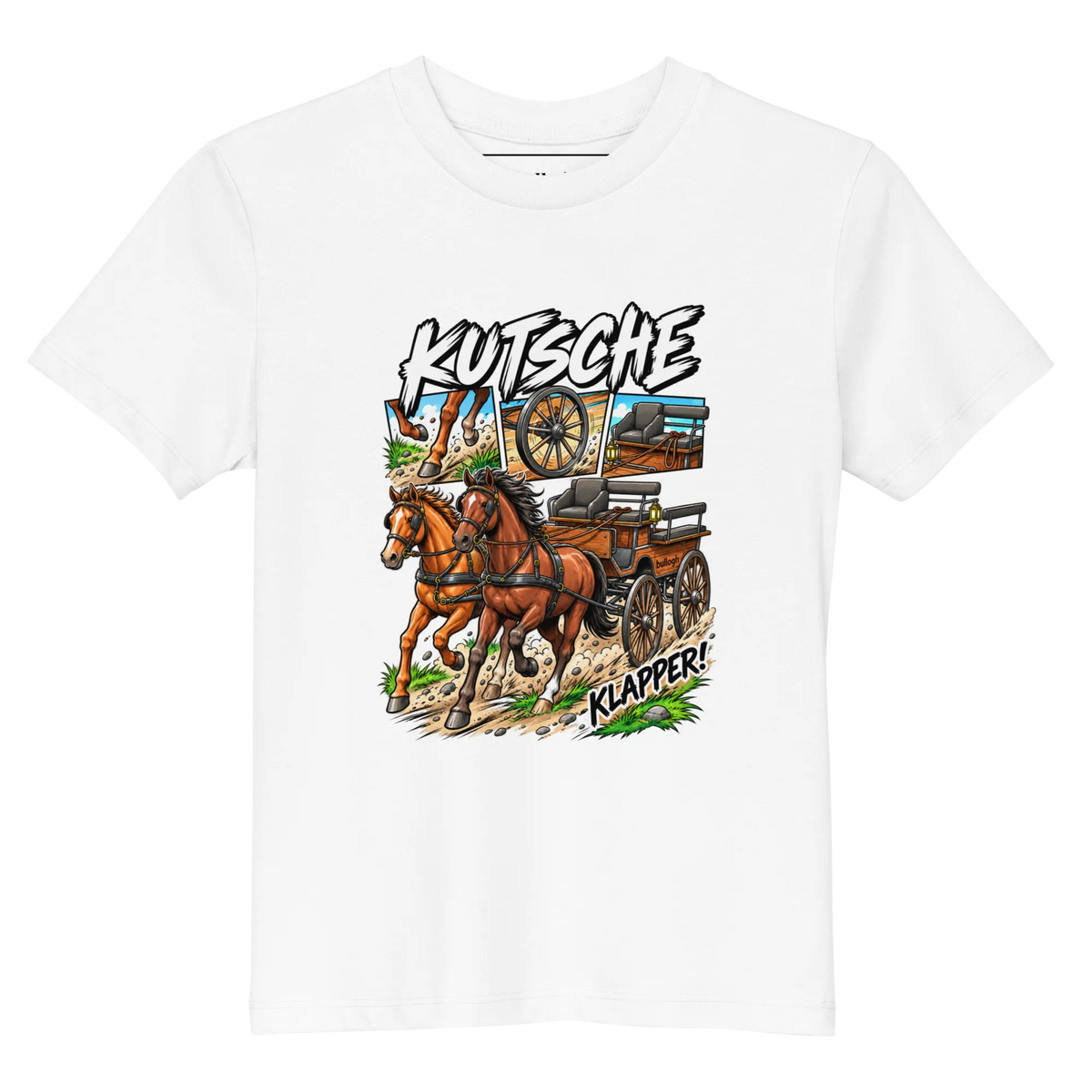 Kutsche - Kinder T-Shirts aus Bio Baumwolle