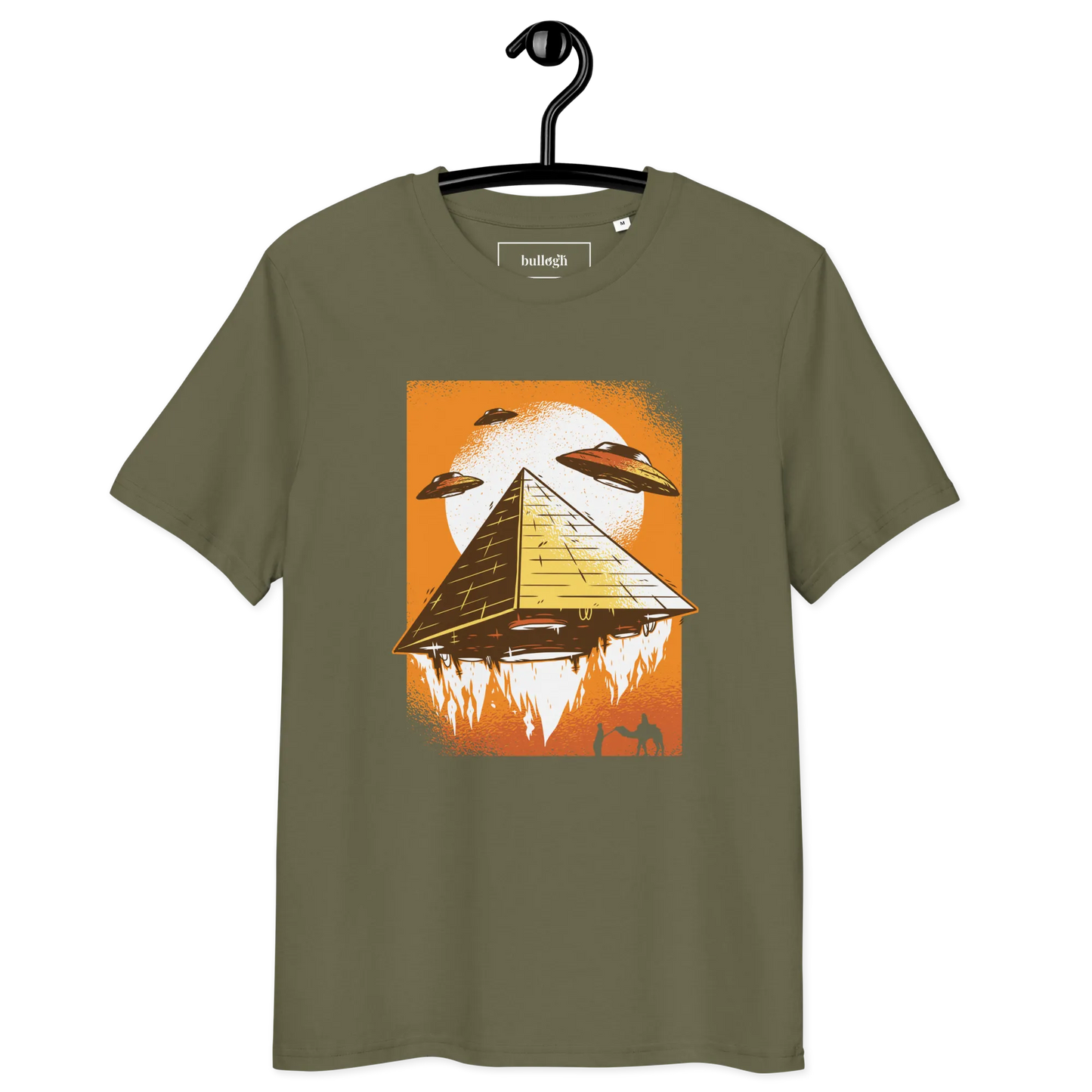 UFO's und Pyramiden – T-Shirt aus Bio Baumwolle