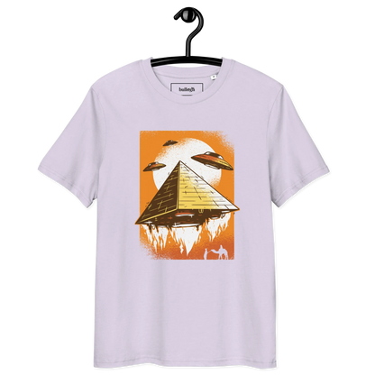 UFO's und Pyramiden – T-Shirt aus Bio Baumwolle