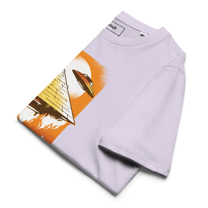 UFO's und Pyramiden – T-Shirt aus Bio Baumwolle