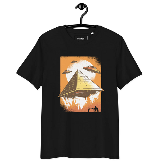 UFO's und Pyramiden – T-Shirt aus Bio Baumwolle