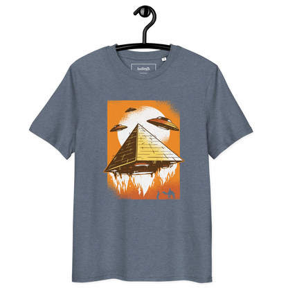 UFO's und Pyramiden – T-Shirt aus Bio Baumwolle