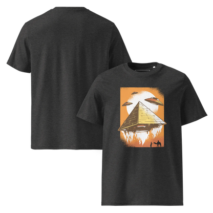 UFO's und Pyramiden – T-Shirt aus Bio Baumwolle