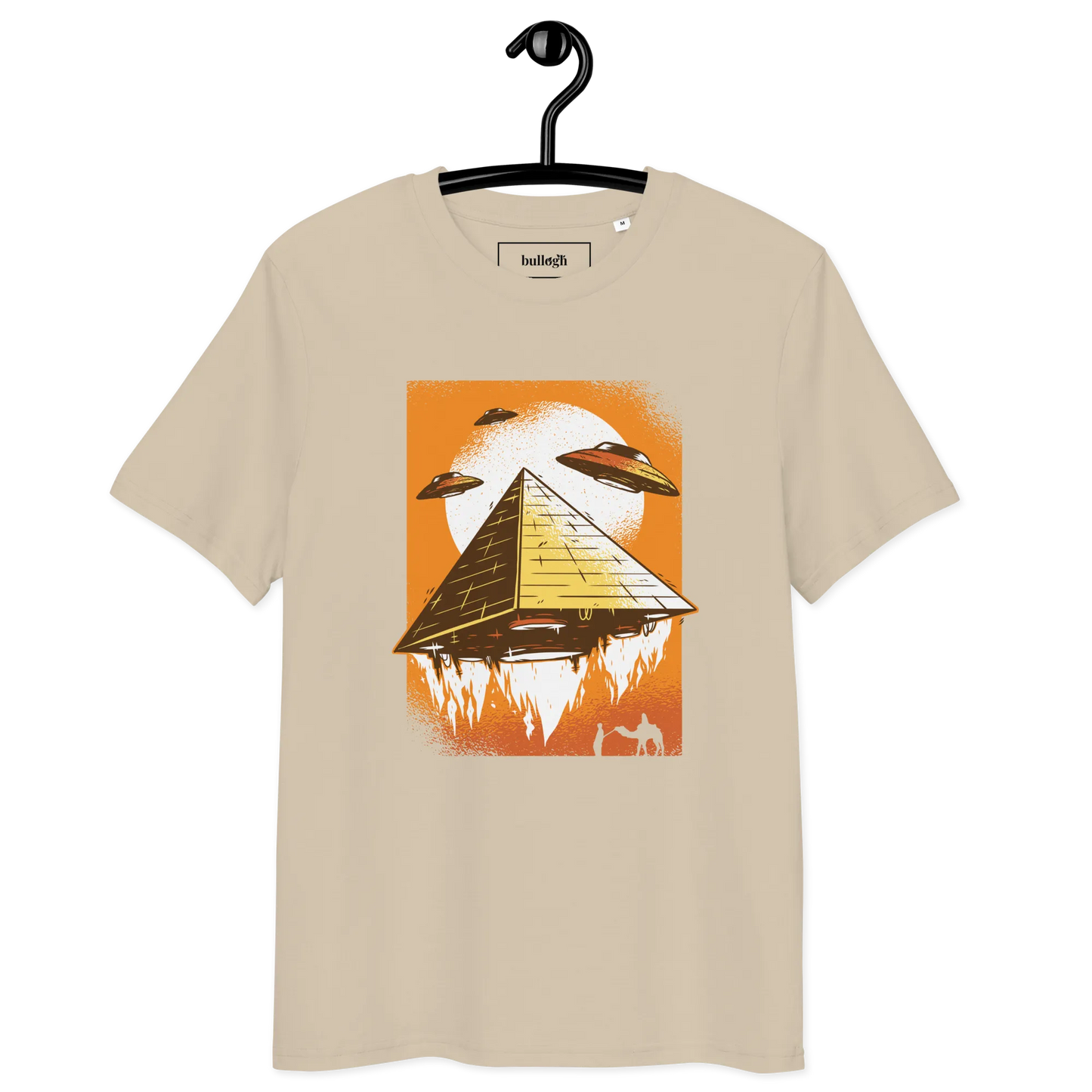 UFO's und Pyramiden – T-Shirt aus Bio Baumwolle