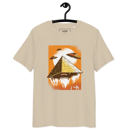UFO's und Pyramiden – T-Shirt aus Bio Baumwolle