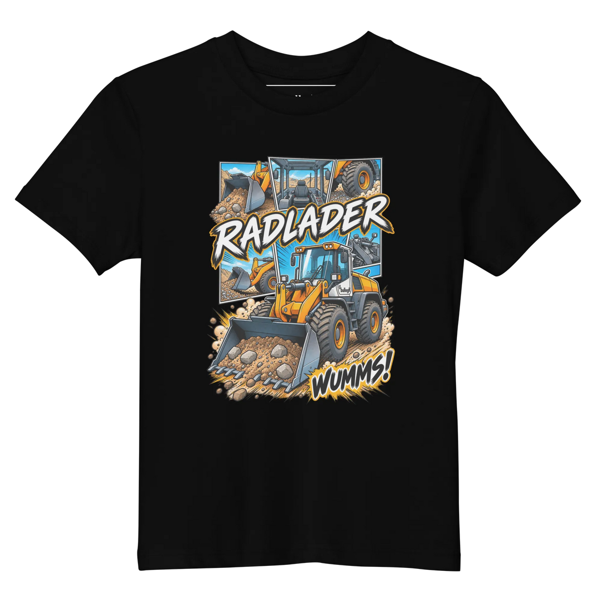 Radlader - Kinder T-Shirt aus Bio Baumwolle
