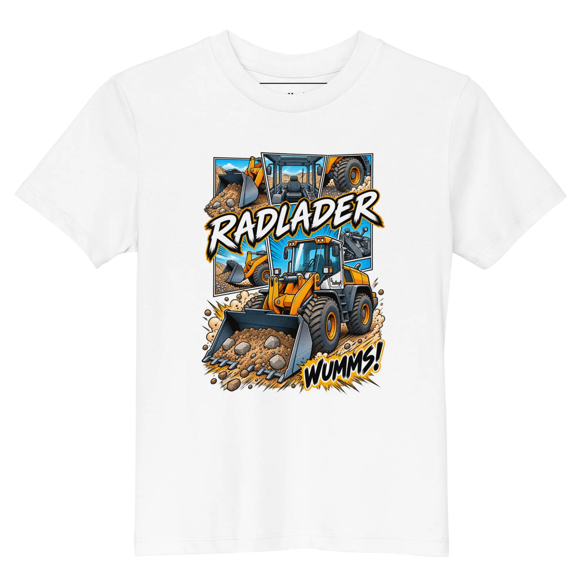 Radlader - Kinder T-Shirt aus Bio Baumwolle