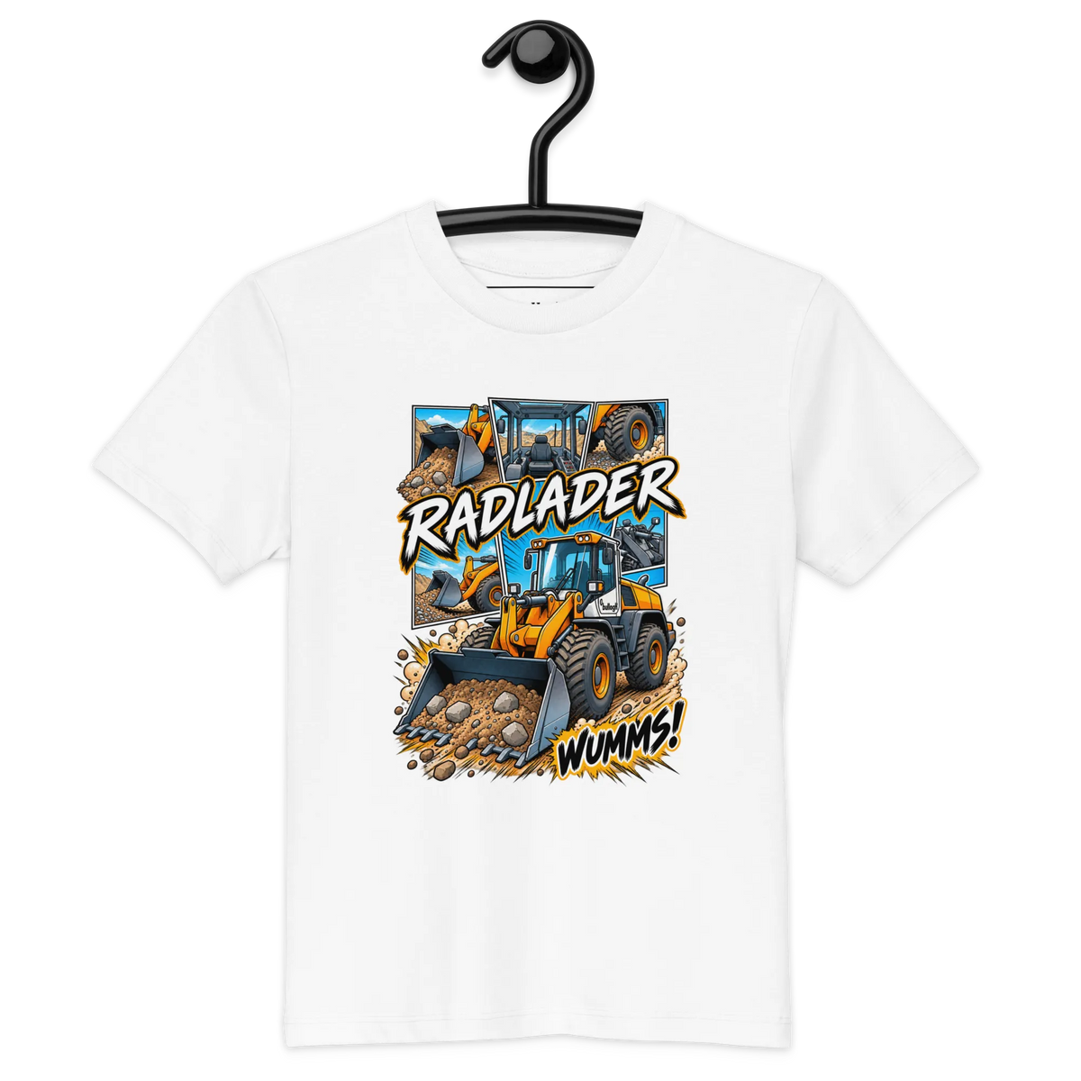 Radlader - Kinder T-Shirt aus Bio Baumwolle