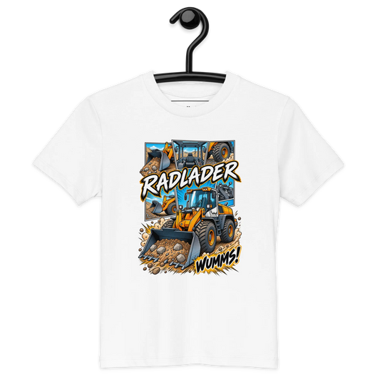 Radlader - Kinder T-Shirt aus Bio Baumwolle