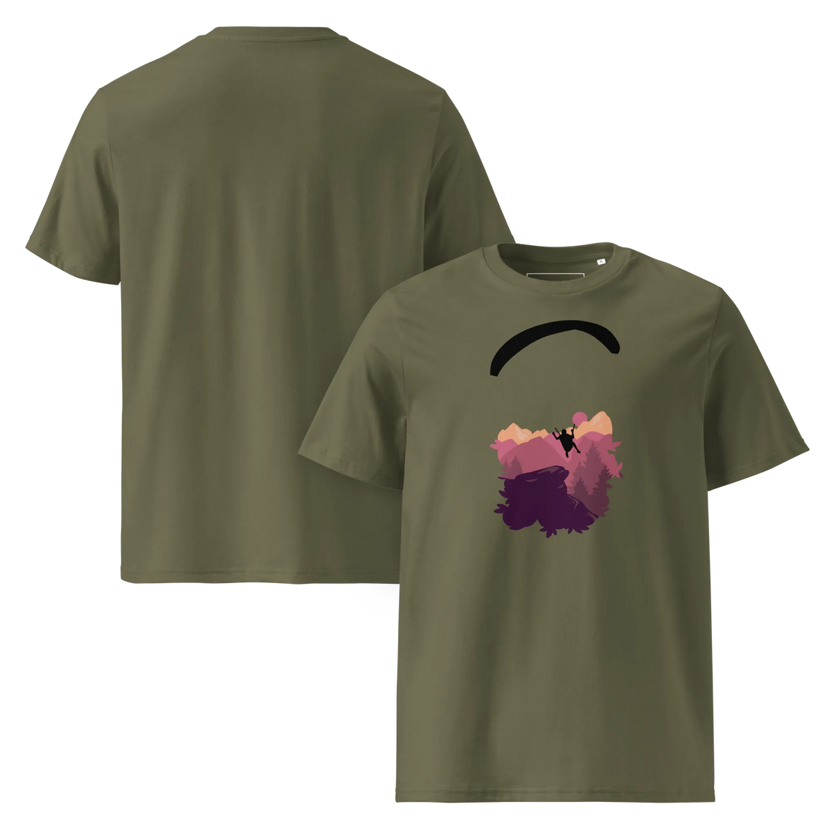 Red Ribbon - T-Shirt aus Bio Baumwolle