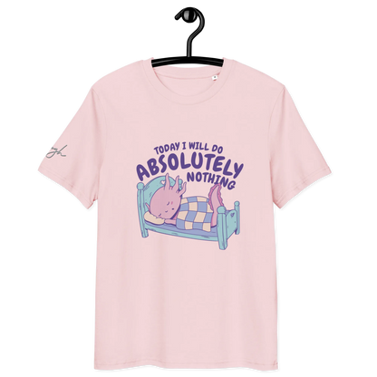 Nachhaltiges T-Shirt aus Bio-Baumwolle – Chilliges Design für Langschläfer