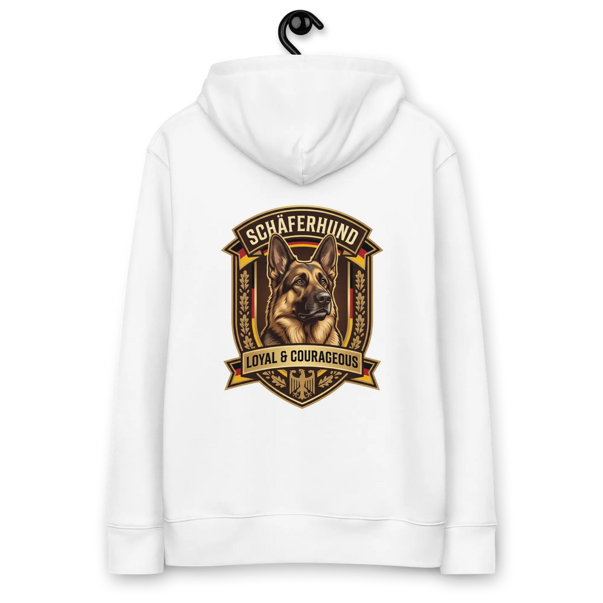 Deutscher Schäferhund - Hoodie aus Bio Baumwolle
