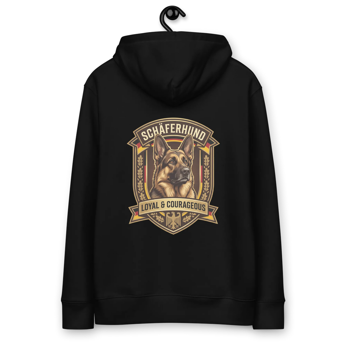 Deutscher Schäferhund - Hoodie aus Bio Baumwolle