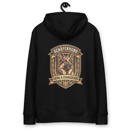 Deutscher Schäferhund - Hoodie aus Bio Baumwolle