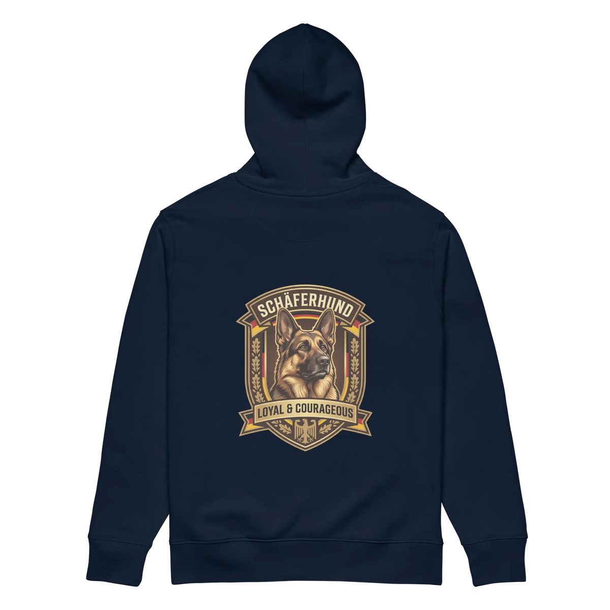 Deutscher Schäferhund - Hoodie aus Bio Baumwolle