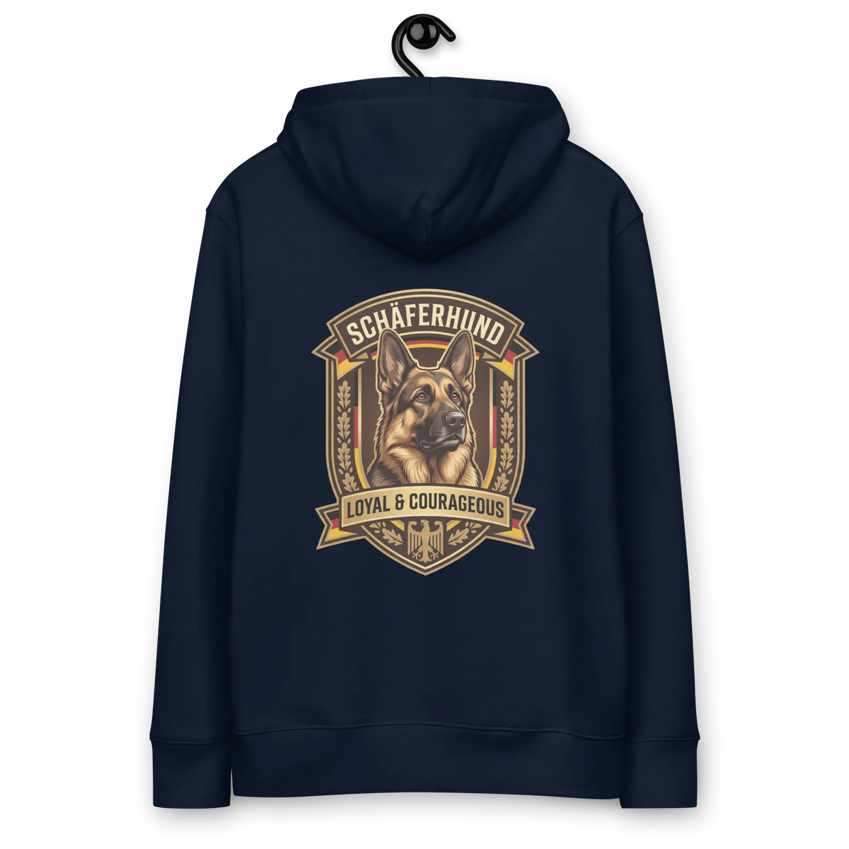 Deutscher Schäferhund - Hoodie aus Bio Baumwolle
